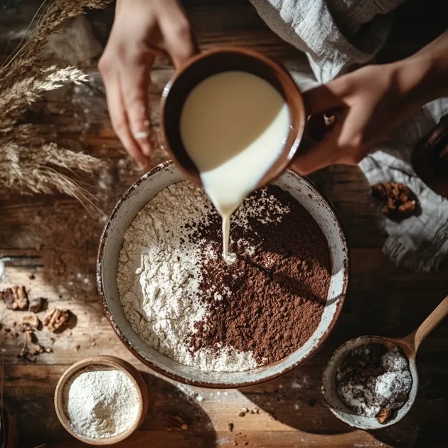 Sour Milk Desserts That Taste Amazing (No Waste Required) 5 Mixing sour milk into cake batter
